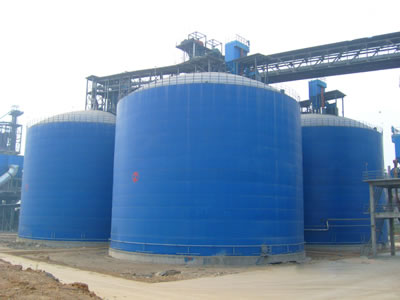 牟平水泥钢板库改造